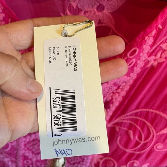Johnny Was Delina Tunic Dress NWT - M - Picture 4 of 9